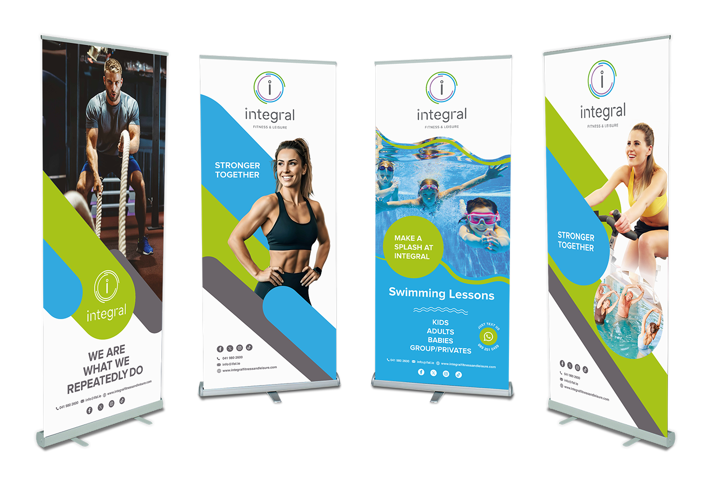 Integral Gym Pull-up Banners